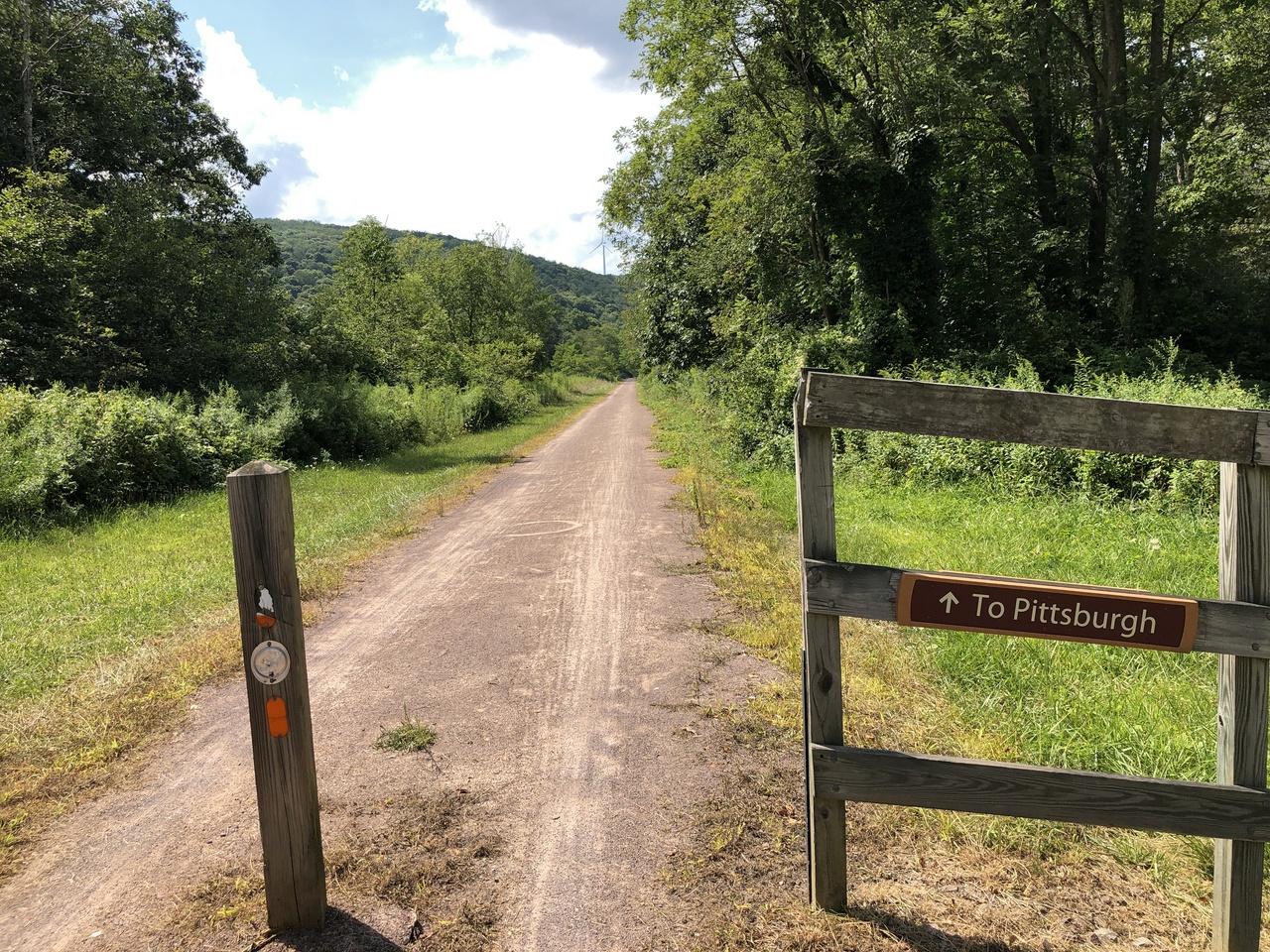 Die Great Allegheny Passage ist eine ehemalige Eisenbahnlinie